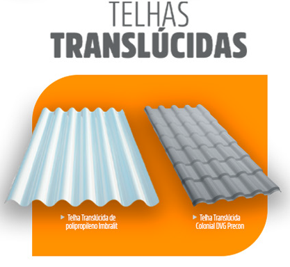 Telhas translúcidas